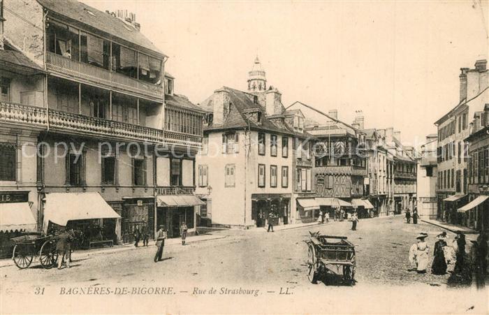 Bagneres-de-Bigorre Rue de Strasbourg