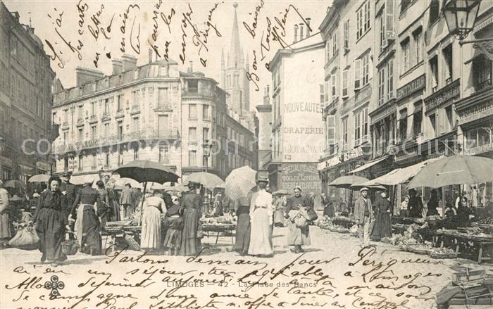 Limoges Haute Vienne La Place des Bancs