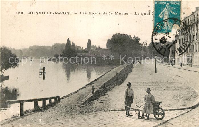 Joinville-le-Pont Les Bords de la Marne Le quai