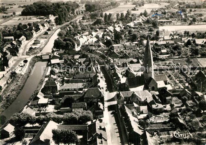 Fay-aux-Loges Vue generale aerienne