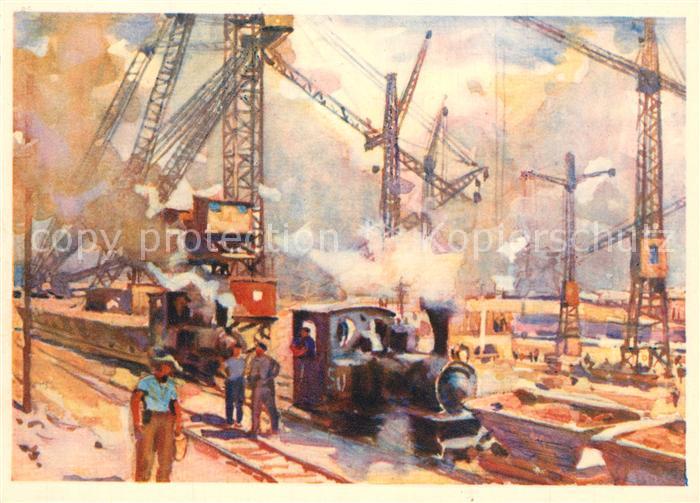 Kembs Elsass Travaux de l’Usine Chantier de l'Ecluse