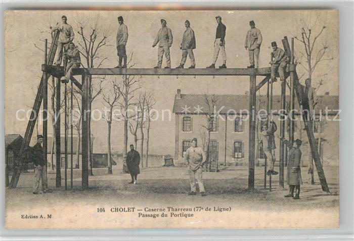 Cholet Caserne Tharreau Passage du Portique