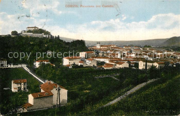 Gorizia Goerz Panorama Castello