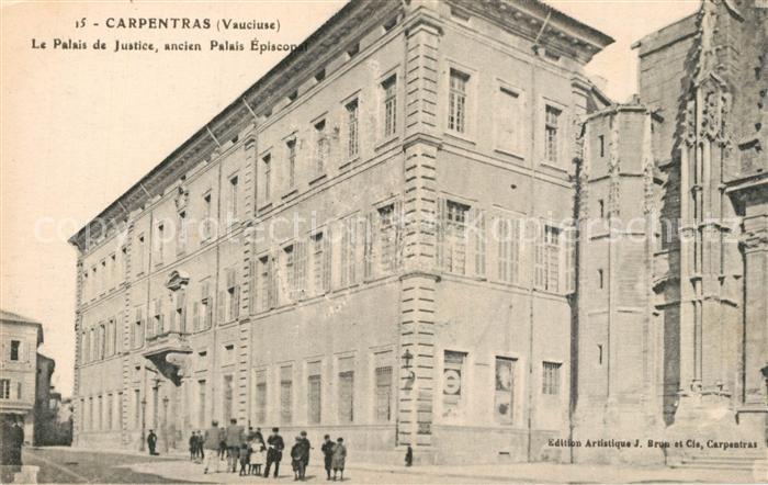 Carpentras Palais de Justice Palais Episcop