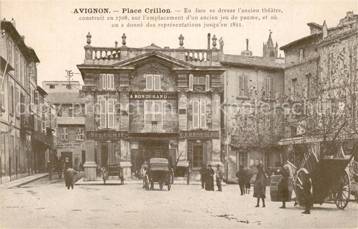 Avignon Vaucluse Place Crillon
