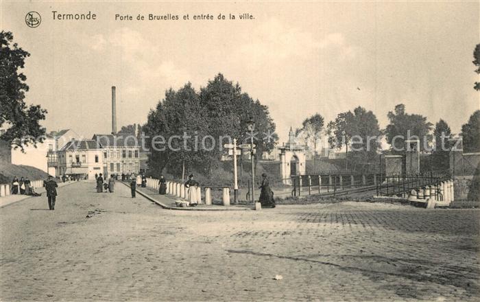 Termonde Oost-Vlaanderen Porte de Bruxelles