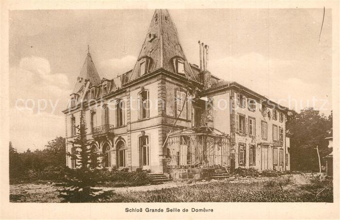 Domevre-sur-Vezouze Schloss Grande Seille