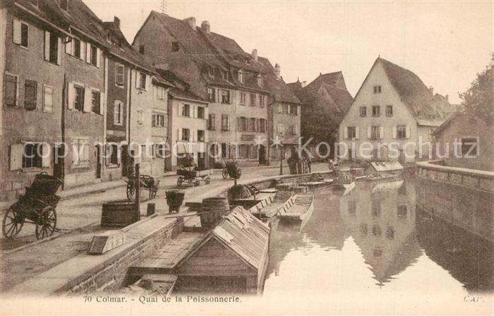 Colmar Haut Rhin Elsass Quai de la Paissonnerie