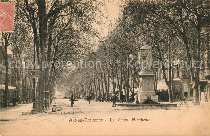 Aix-en-Provence Le Cours Mirabeau