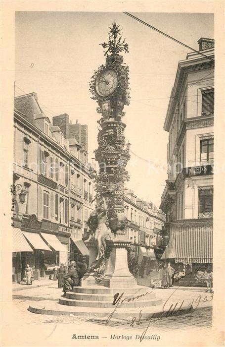 Amiens Horloge Duvailly
