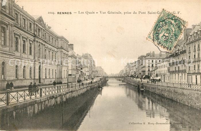 Rennes Ille-et-Vilaine Les Quais Panorama
