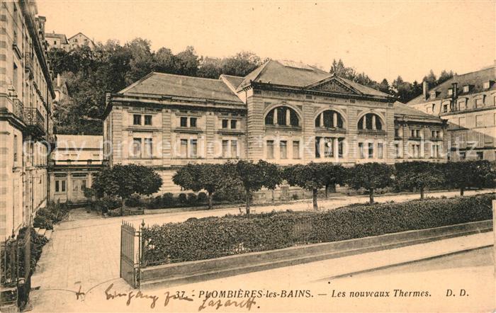 Plombieres-les-Bains Vosges Les nouveaux Thermes