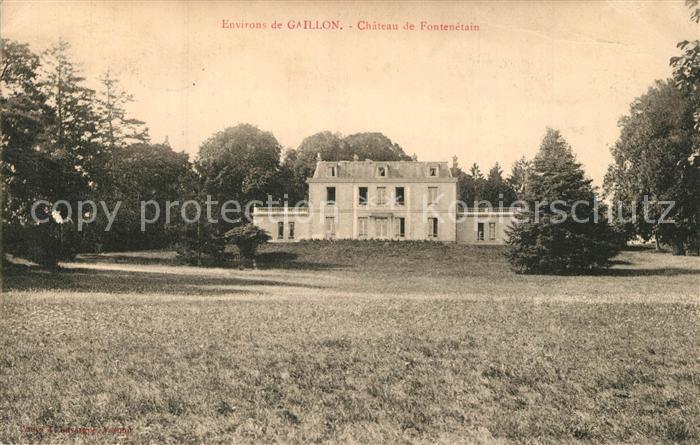 Gaillon Chateau de Fontenetain