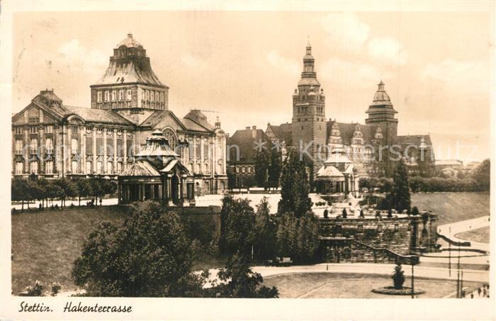 Stettin Szczecin Pommern Hakenterrasse