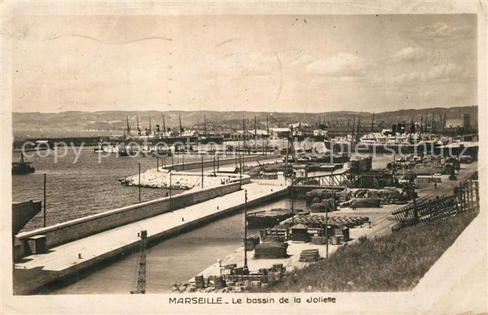 Marseille Bouches-du-Rhone Bassin de la Joliette