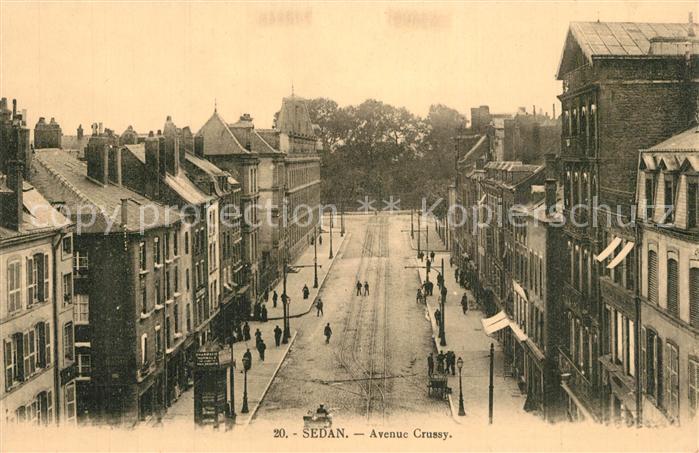 Sedan Ardennes Avenue Crussy