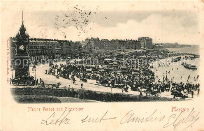 Margate UK Marine Parade Clocktower