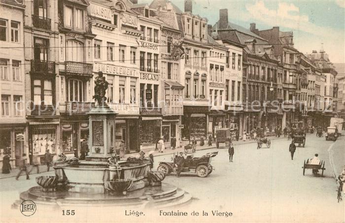 Liege Luettich Fontaine de la Vierge