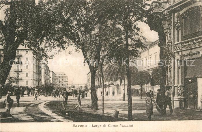 Savona Liguria Largo di Corso Mazzini