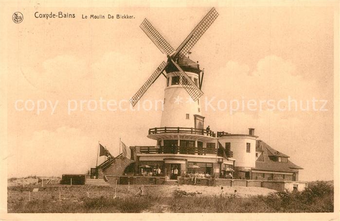 Coxyde-Bains Moulin de Blekker