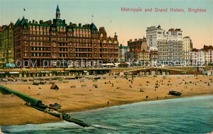Brighton East Sussex Metropole Grand Hotels