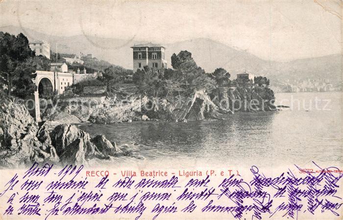 Recco Genova Genua Liguria IT Villa Beatrice