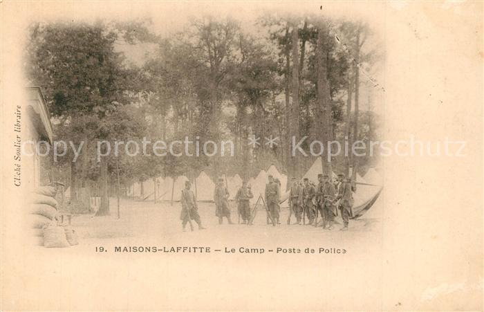 Maisons-Laffitte Le Camp Poste de Police