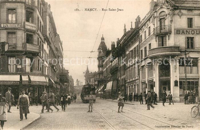 Nancy Lothringen Rue Saint Jean