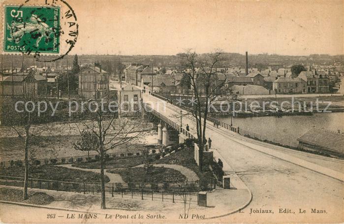 Le Mans Sarthe Pont la Sarthe