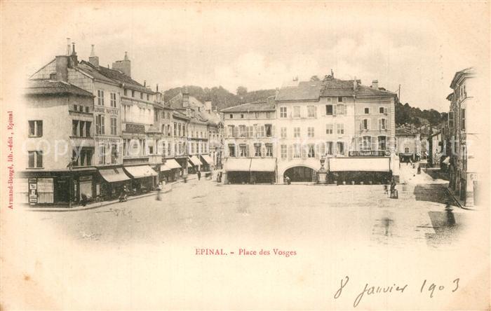 Epinal Vosges Place des Vosges