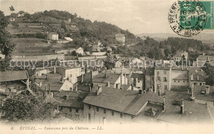 Epinal Vosges Panorama Chateau