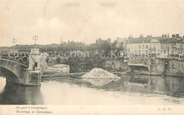 Compiegne Oise Un Pont