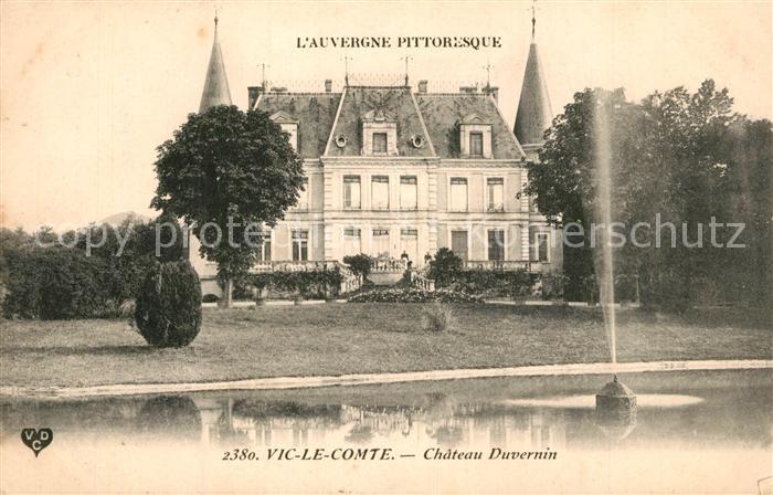 Vic-le-Comte Chateau Duvernin