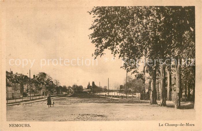 Nemours Seine-et-Marne Le Champ de Mars