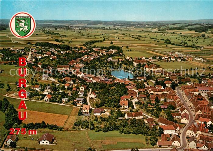 Burgau Attersee Salzkammergut Fliegeraufnahme Strandbad Minigolf
