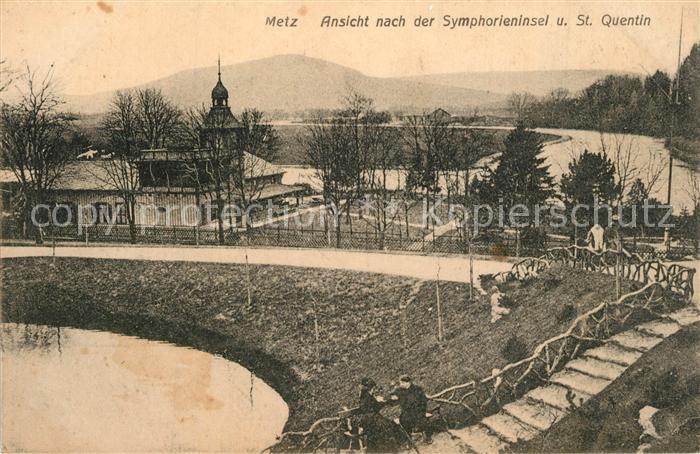 Metz  57 Moselle Symphorieninsel Saint Quentin