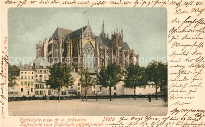 Metz  57 Moselle Kathedrale