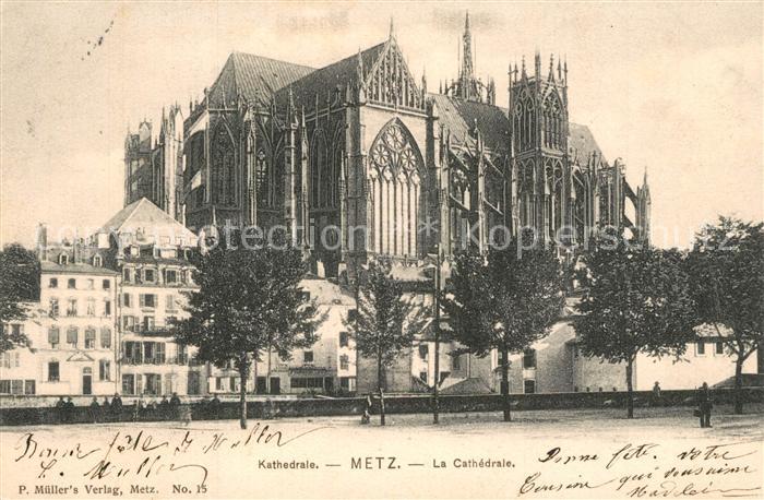 Metz  57 Moselle Kathedrale