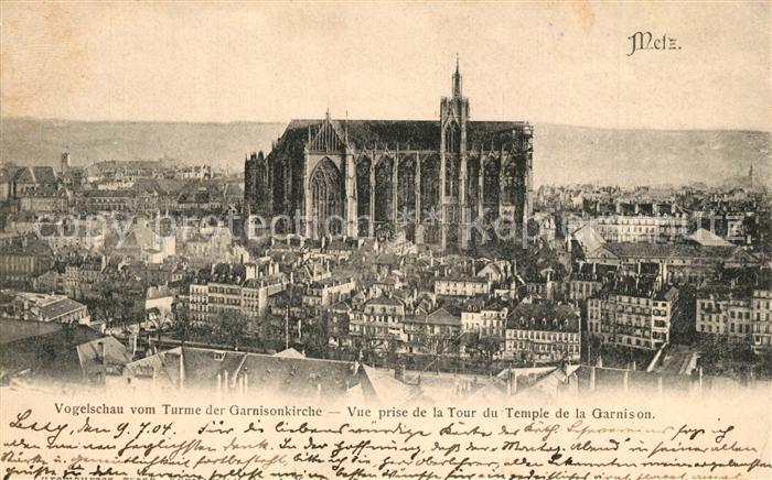 Metz  57 Moselle Fliegeraufnahme