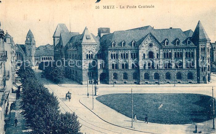 Metz  57 Moselle Poste Centrale