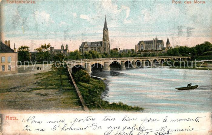 Metz  57 Moselle Todtenbruecke