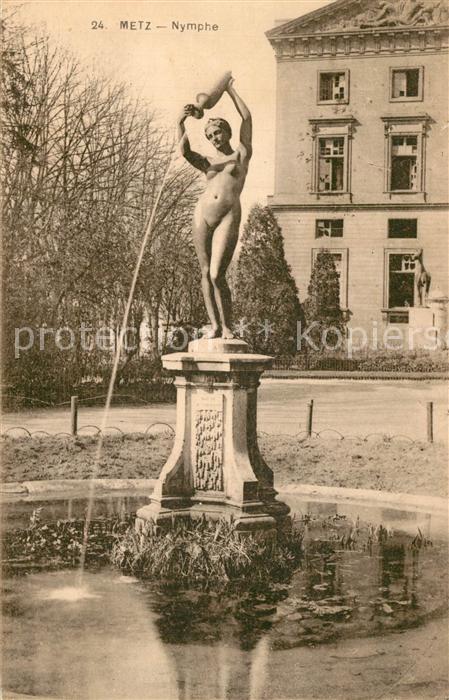 Metz  57 Moselle Nymphe