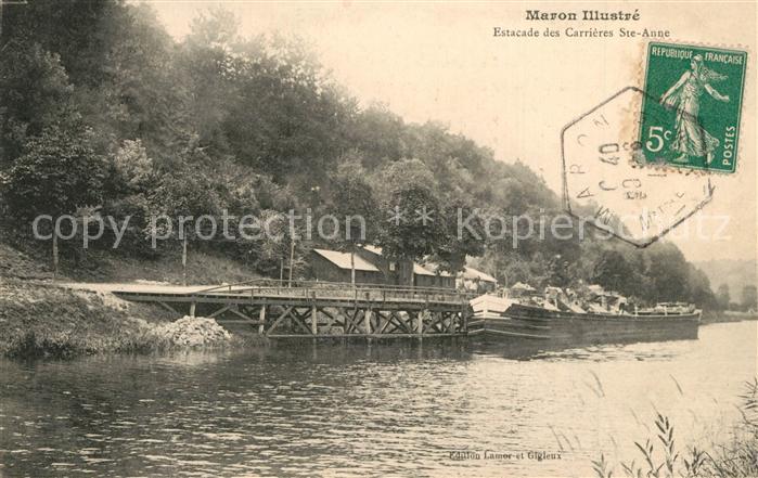 Maron Meurthe-et-Moselle Estacade des Carrieres Sainte Anne