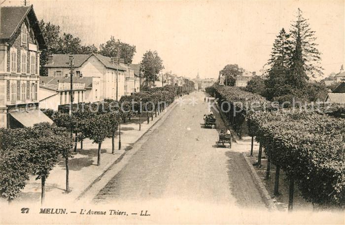 Melun Seine et Marne Avenue Thiers