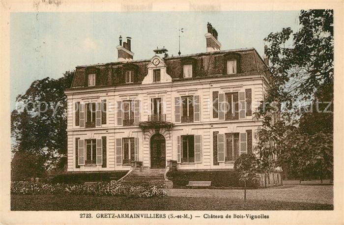 Gretz-Armainvilliers Chateau de Bois Vignolles
