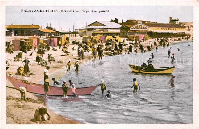 Palavas-les-Flots Herault Plage rive gauche