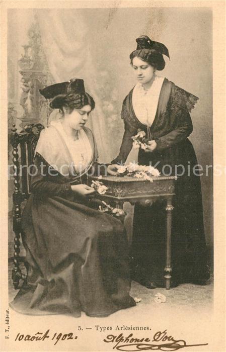 Arles Bouches-du-Rhone Types Arlesiennes