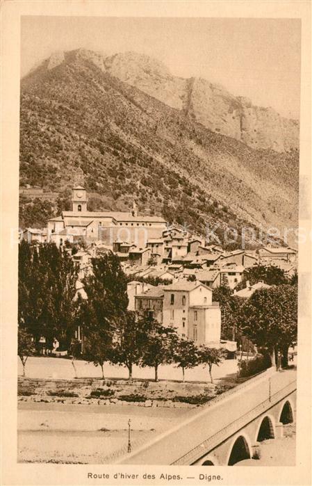 Digne-d Amont La Route d hiver des Alpes