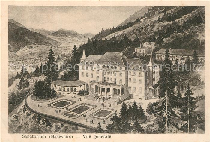 Masevaux Haut Rhin Alsace Sanatorium Masevaux