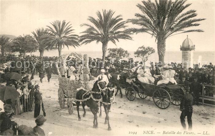 Nice Alpes Maritimes Bataille des Fleurs